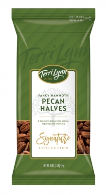 Fancy Mammoth Pecan Halves - in Package